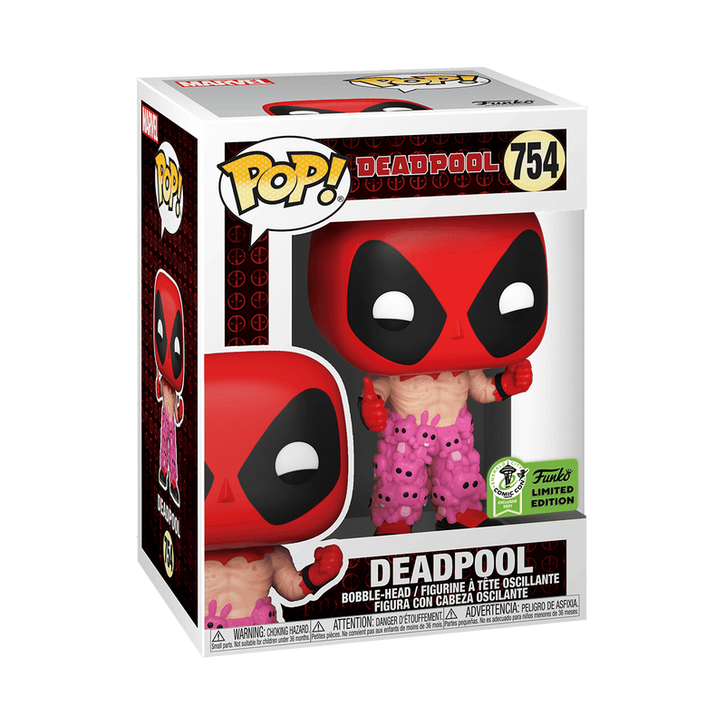 Pop! Deadpool with Teddy Pants, , hi-res view 2