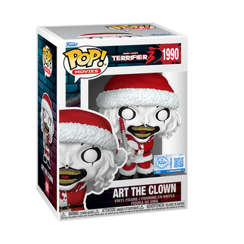 Pop! Art the Clown with Chainsaw (Bloody), Image 2