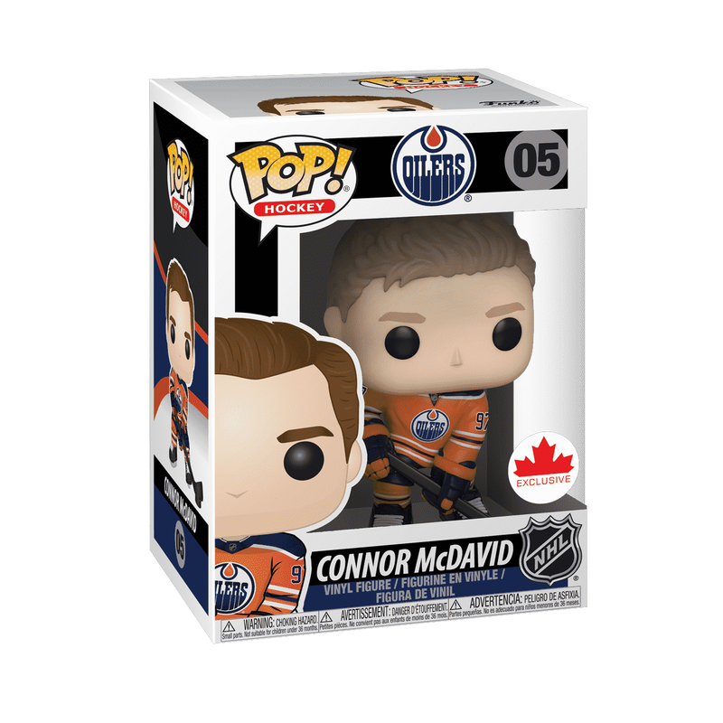 Pop! Connor McDavid (Orange Jersey), , hi-res view 2