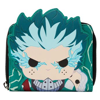 Funko Pop! by Loungefly My Hero Academia Deku Infinity Glow Cosplay Cosplay Wallet, Image 1