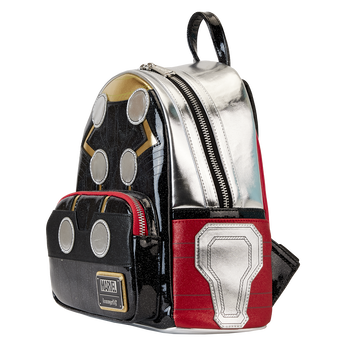 Marvel Metallic Thor Cosplay Mini Backpack, Image 2