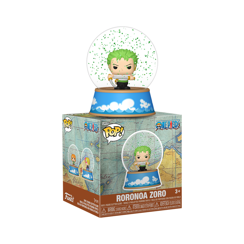 Roronoa Zoro Mini Glitter Globe, , hi-res view 2