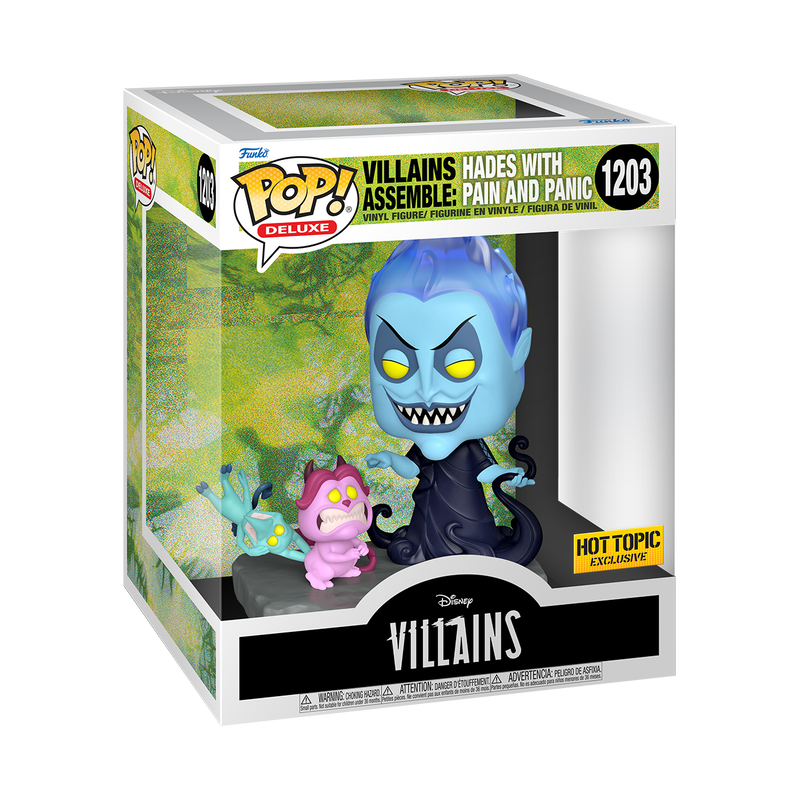 Pop! Deluxe Villains Assemble: Hades with Pain and Panic, , hi-res image number 2
