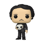 POP Icons: Edgar Allen Poe w/ Skull(GW), , hi-res view 2