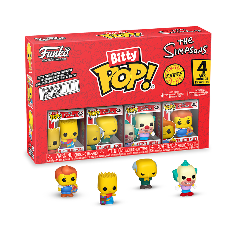 Bitty Pop! The Simpsons 4-Pack Series 1, , hi-res view 1