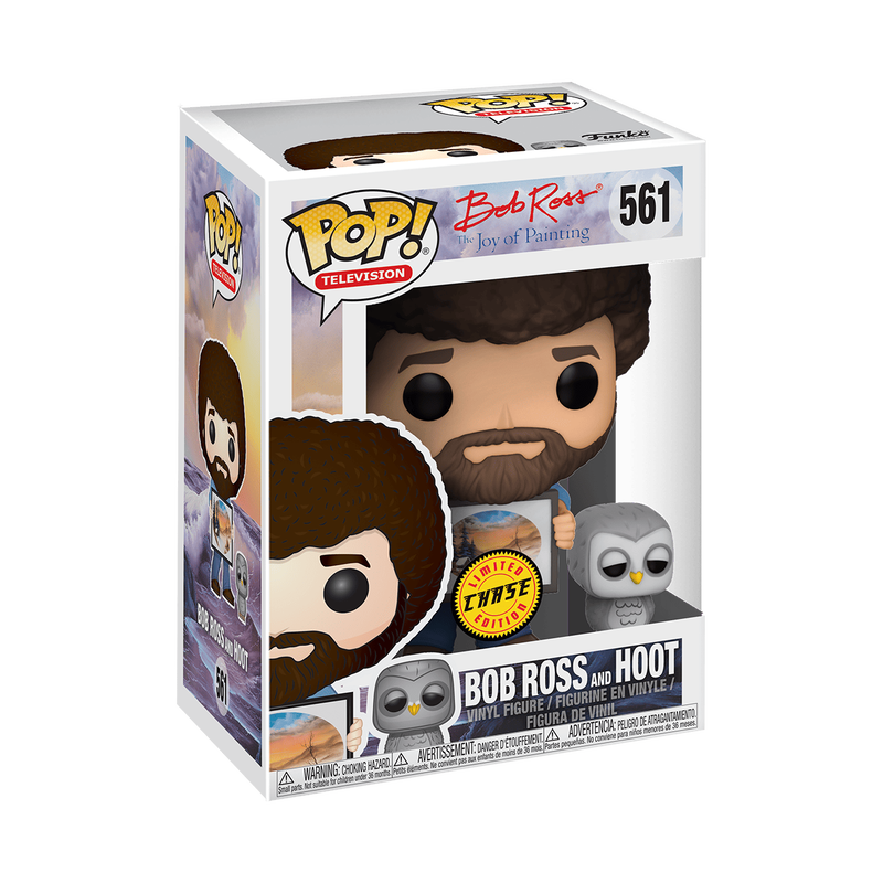 Pop! Bob Ross and Raccoon w/ Chase, , hi-res view 4