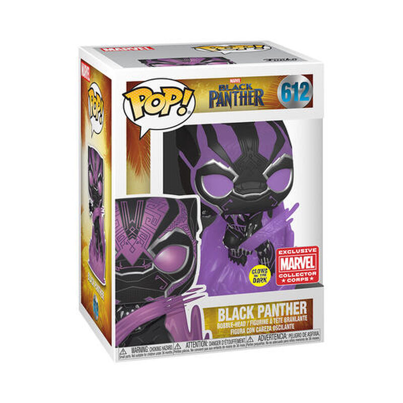 AMB: Infinity Saga- POP- Black Panther Leaping (GW), , hi-res view 1