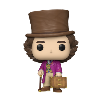 Pop! Willy Wonka with Briefcase, Image 1