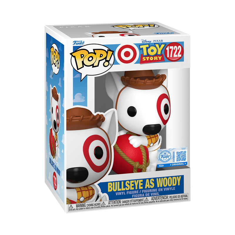 即完売Bullseye ぬいぐるみとホットウィール　funko pop セット Pop! Bullseye as Woody