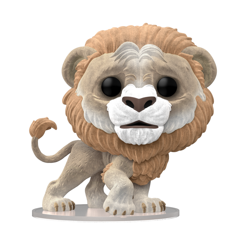 Pop! Cowardly Lion (Flocked), , hi-res view 1