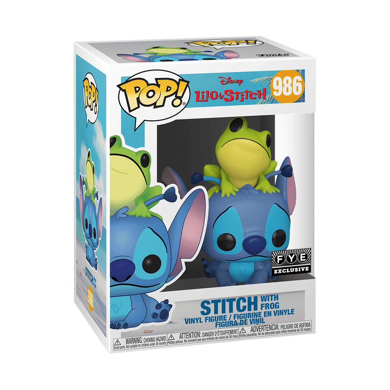 POP Disney:Lilo&Stitch-Stitch w/Frog, , hi-res view 1