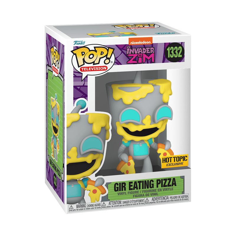 Pop! Gir Eating Pizza, , hi-res view 2