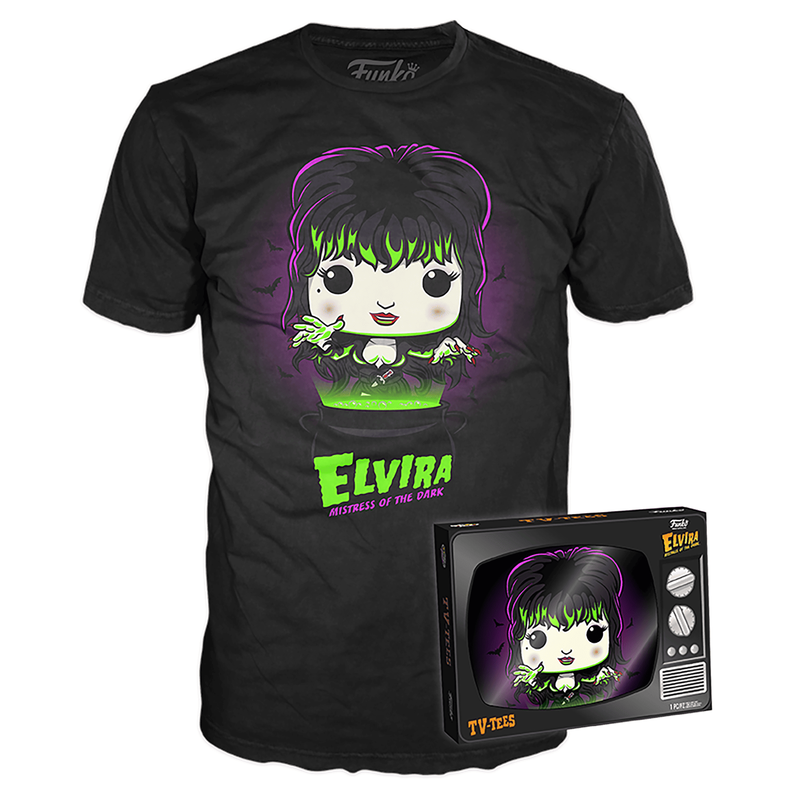 N4S POP TV Tees: Elvira - Mistress of the Dark (T-Shirt), , hi-res view 1
