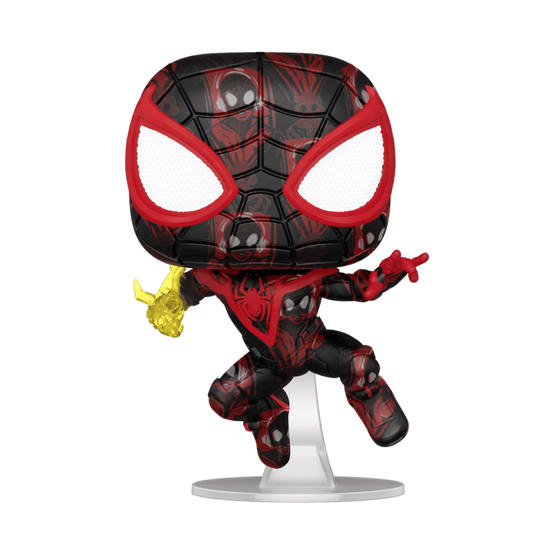 Pop! Artist Series Miles Morales Spider-Man with Pop! Protector, , hi-res image number 1