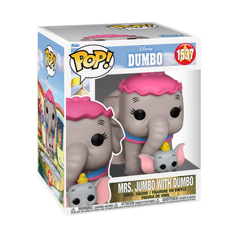 Pop! Super Mrs. Jumbo with Dumbo, Image 2