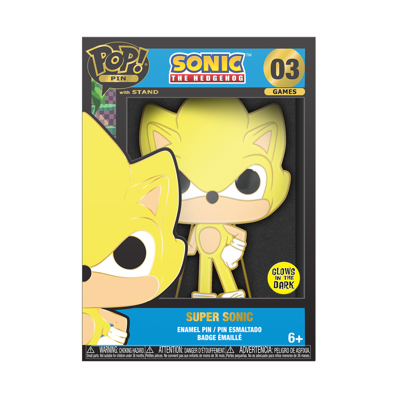 Pop! Pin Super Sonic (Glow), , hi-res view 1