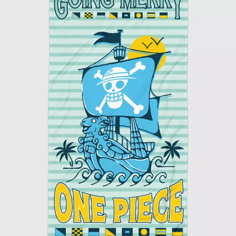 One Piece Straw Hat Crew Beach Towel, , hi-res view 2