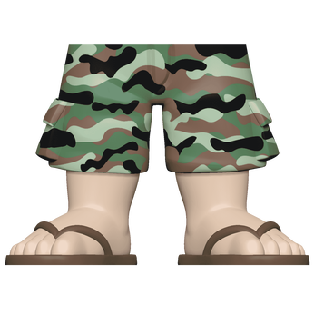 BAP- ML - SK1 - Legs - CM Cargo Shorts, Image 1