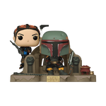 Pop! Moments Boba Fett & Fennec on Throne, , hi-res view 1