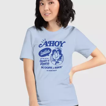 Stranger Things Scoops Ahoy Tee, Image 1