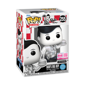 Pop! Bob’s Big Boy (Glitter) with Pop! Protector, Image 2