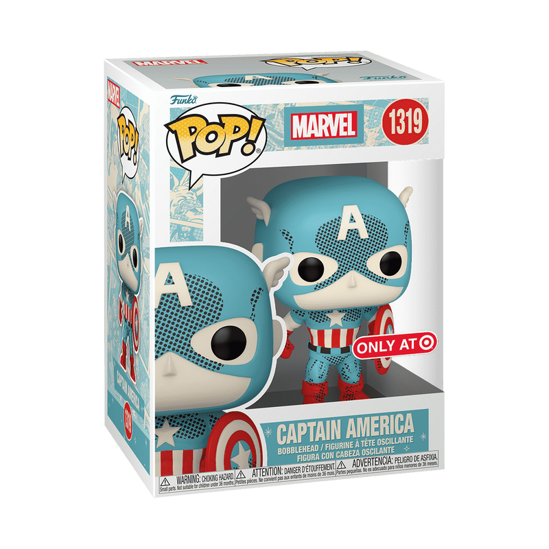 Pop! Captain America (Retro Reimagined), , hi-res view 2