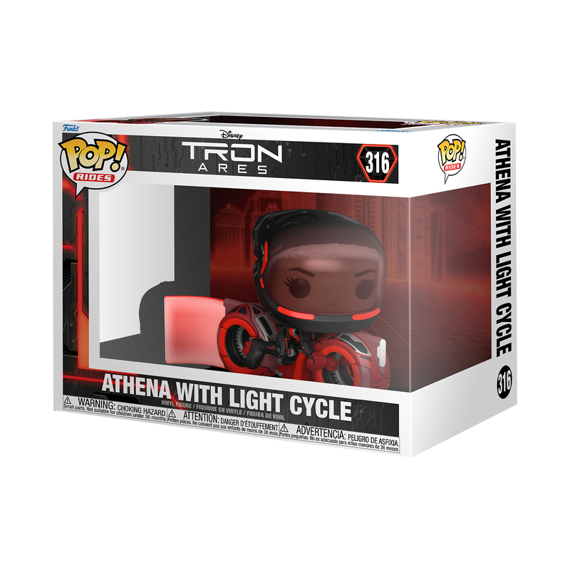 Pop! Rides Athena with Light Cycle (Tron: Ares), , hi-res view 2