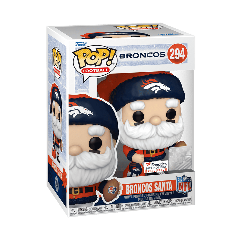 Pop! Broncos Santa, , hi-res view 2
