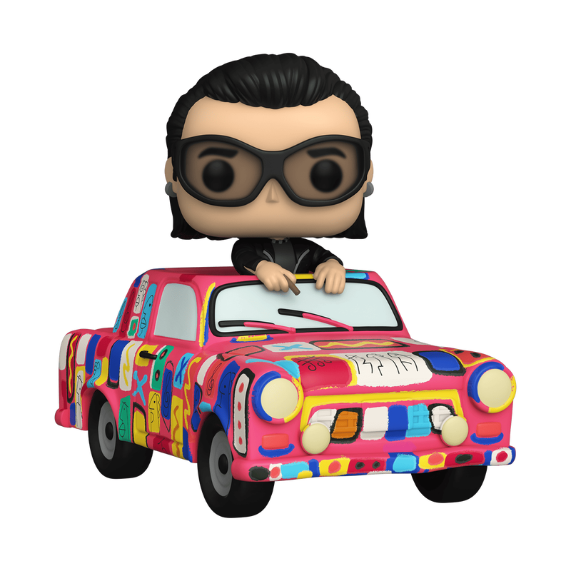 Pop! Rides Super Deluxe Bono with Achtung Baby Car, , hi-res image number 1