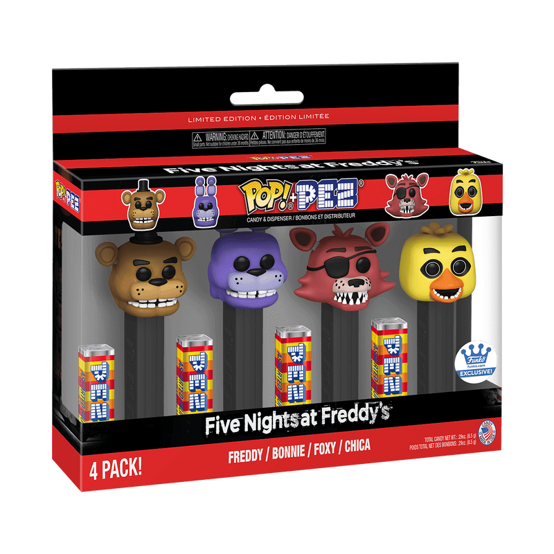 Pop! PEZ Five Nights at Freddy's 4-Pack, , hi-res view 2