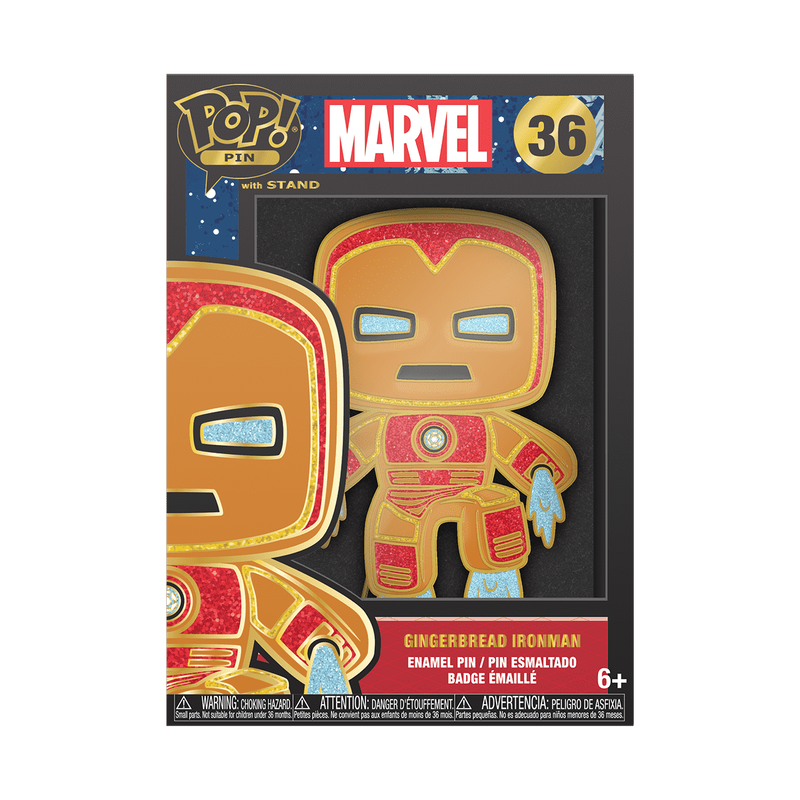 Pop! Marvel Holiday Gingerbread Iron Man