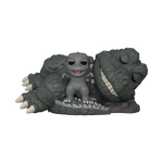 Pop Super Sleeping Godzilla With Minilla image