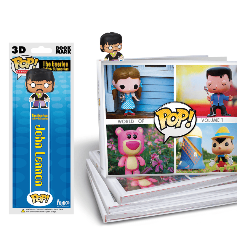 Rock Legend: Beatles John Lennon 3D Bkmark, , hi-res view 1