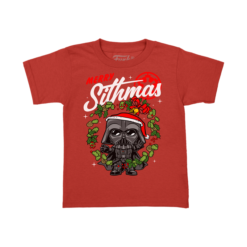 Darth Vader Floating Sithmas Kids Tee, , hi-res view 1
