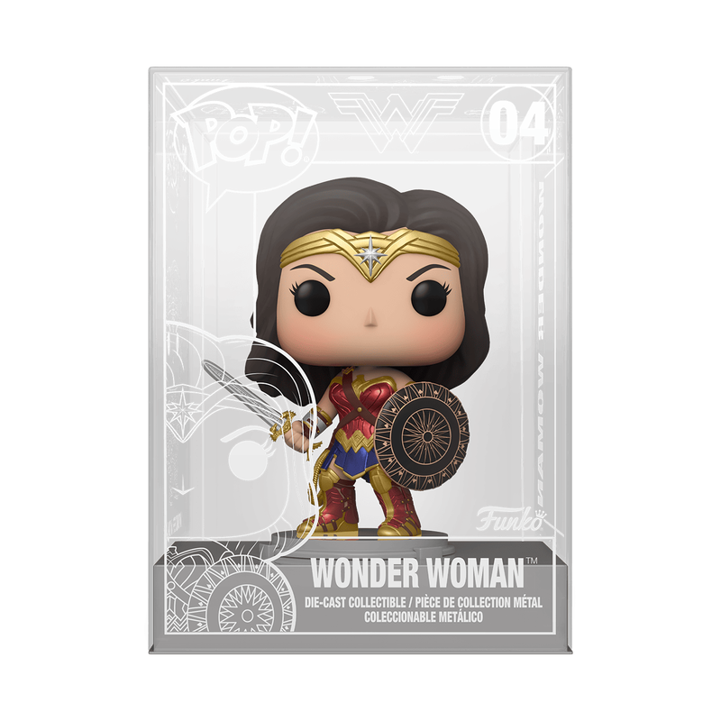 Pop! Die-Cast Wonder Woman with Sword & Shield, , hi-res view 1