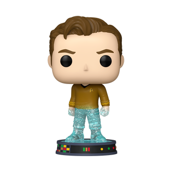 Pop! Plus James T. Kirk (Transporter) (Glitter), Image 1