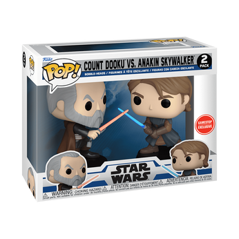 Pop! Count Dooku vs. Anakin Skywalker 2-Pack, Image 2