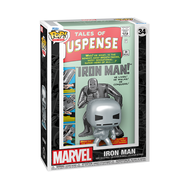 Marvel Tales of Suspense #39 Iron Man Funko Pop! Comic Cover Figure #3 –  FunkoBros