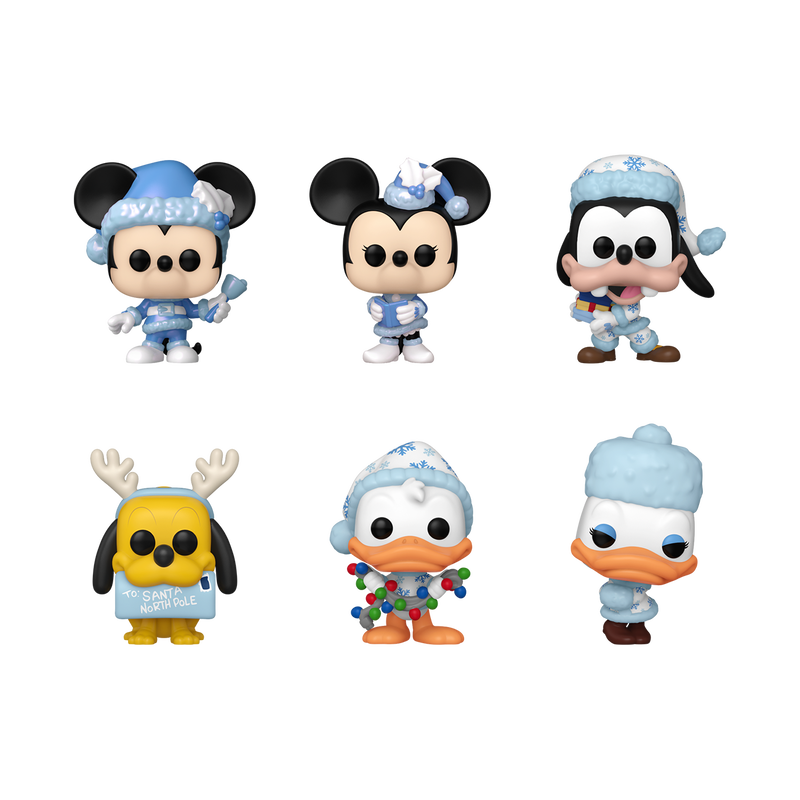 Mickey & Friends Holiday Mystery Pocket Pop! Snowball, , hi-res view 2