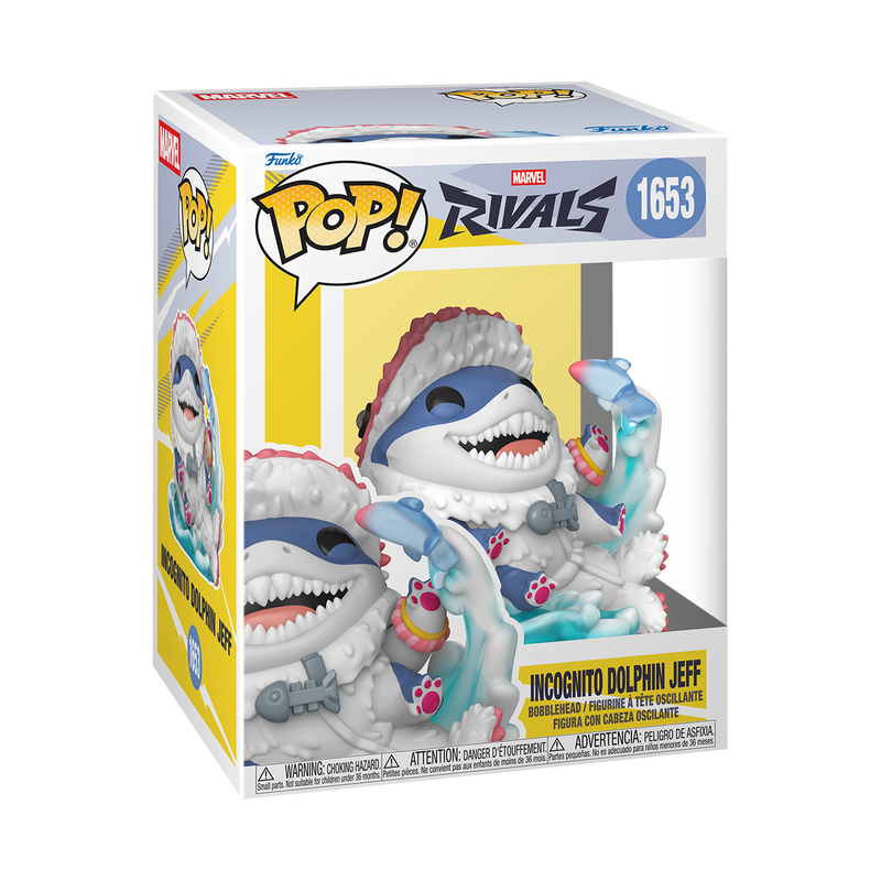 Pop! Premium Incognito Dolphin Jeff (Marvel Rivals), , hi-res view 2