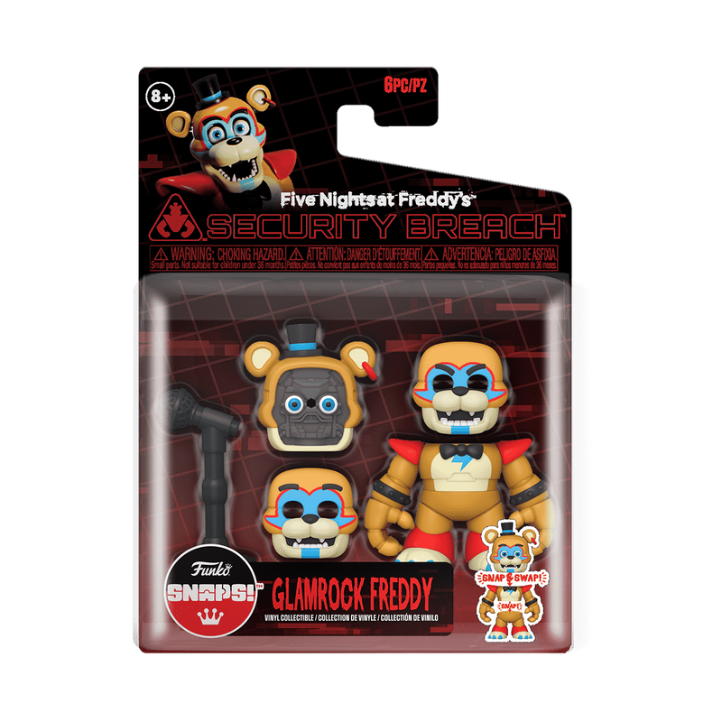 Funko Five Nights at Freddy's: Security Breach SNAPS! Glamrock
