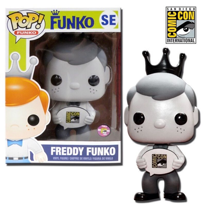 Freddy Funko 9'' POP Black & White (Comic-Con), , hi-res view 1