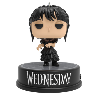 Wednesday's Rave'N Dance Musical Ornament, Image 1