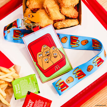 McDonald's McNugget Buddies Lanyard With Card Holder, Image 2