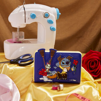 Stitch in Beast Costume Exclusive Zip Around Wallet, Image 2