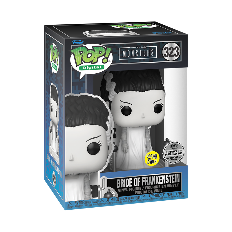 Pop! Bride of Frankenstein (Glow) (NFT Release), , hi-res view 2