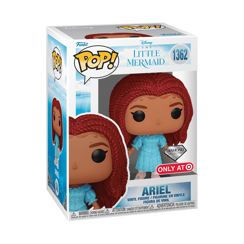Pop! Ariel in Blue Dress (Diamond), , hi-res view 2
