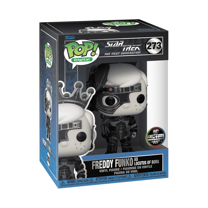 Pop! Freddy Funko as Locutus of Borg (NFT Release), , hi-res view 2