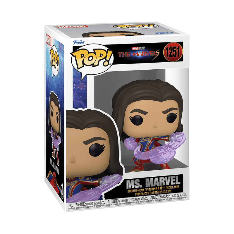 Pop! Ms. Marvel in Fighting Stance, , hi-res view 2