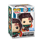 Pop! Tanjiro Kamado with Flaming Sword, , hi-res view 2